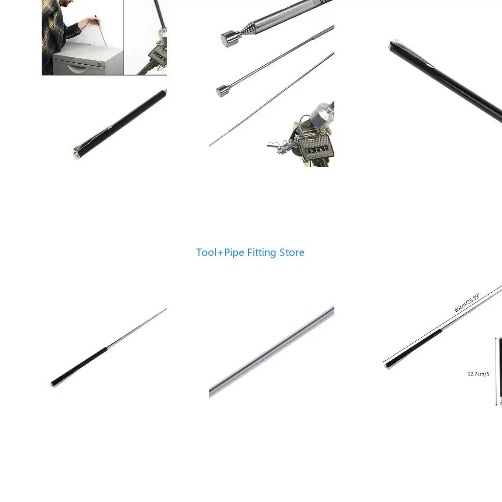 F92B Mini Portable Telescopic Magnet Pen Extendable Pick Up Rod Handhe
