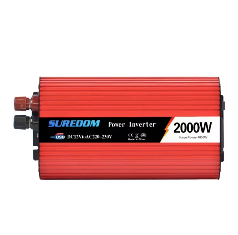 

150W 200W 500W 1000W 2000 Inverter Dual USB Car DC 12v to AC 110V 220V 230V Power Converter