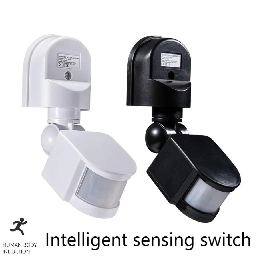 12V PIR Motion Sensor 110-240V Automatic Infrared Light Sensor Movement Detector Outdoor LED Light Switch Human Presence Sensor