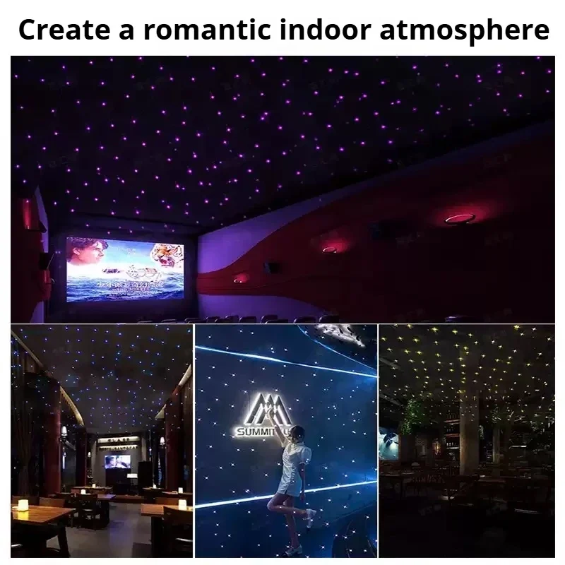 LED Light Star Projector Dynamic Atmosphere Lighting Outdoor Garden Park Landscape Decoration Waterproof IP65 Rating RGB Color