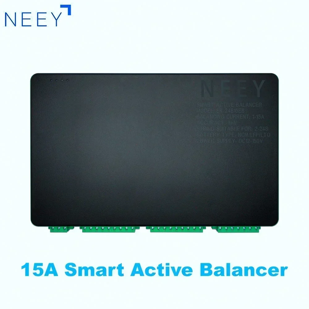 NEEY 15A Smart Active Balance Current Capacitor Balancer 2S-24S 12V 24V 36V 48V 72V Lifepo4 Li-ion LTO Equalizer SHIP FROM EU