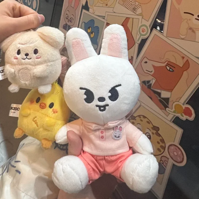 

Коллаборация SKZOO X Zootopia 2: плюшевая кукла-фигурка Stray Kids SKZ, подарок для фанатов, украшение, игрушка для детей, мультяшная кукла для фанатов SKZ