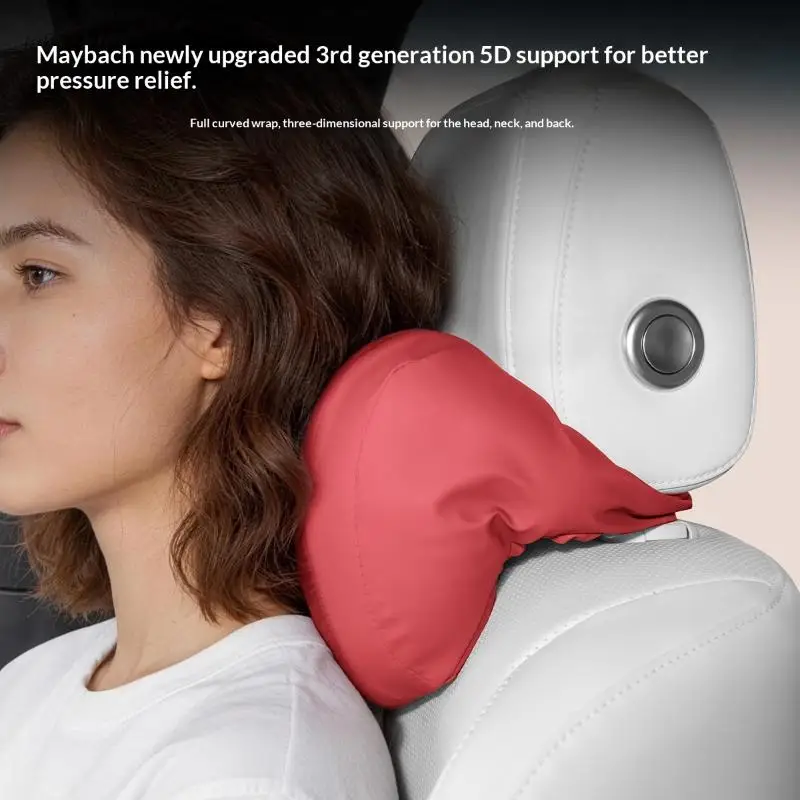 Universelles Auto-Kopfstützen-Nackenkissen 3D Ergonomische Rutschfeste Nackenstütze Perfektes Geschenk für Fahrer und Reiseliebhaber – Detail 10