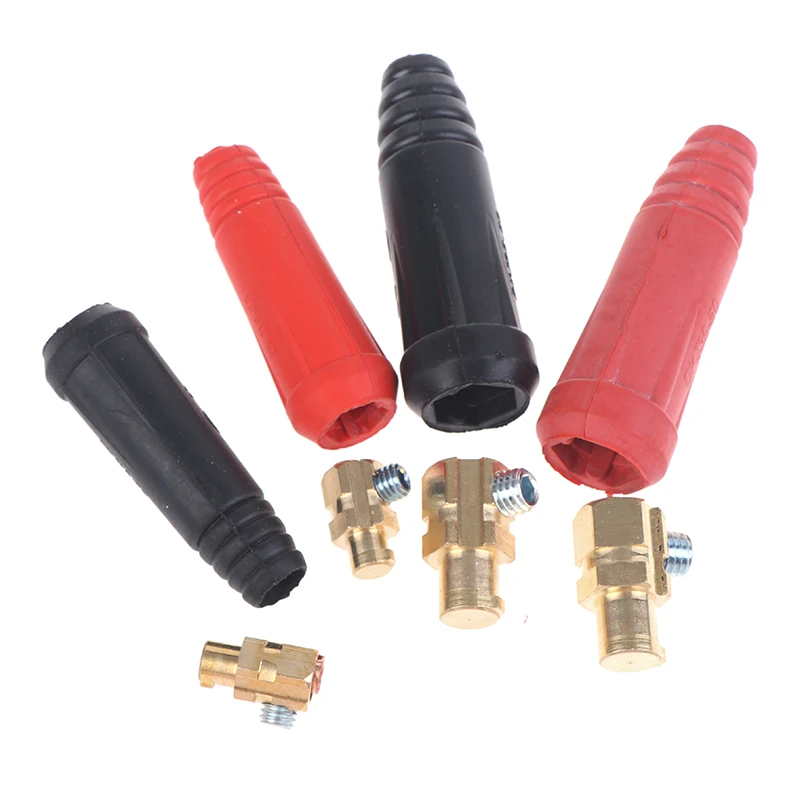 1Pcs Rapid Fitting Europe Welding Machine Cable Connector DKJ 10-25 35-50 Quick Connector Welding Machine Plug Socket