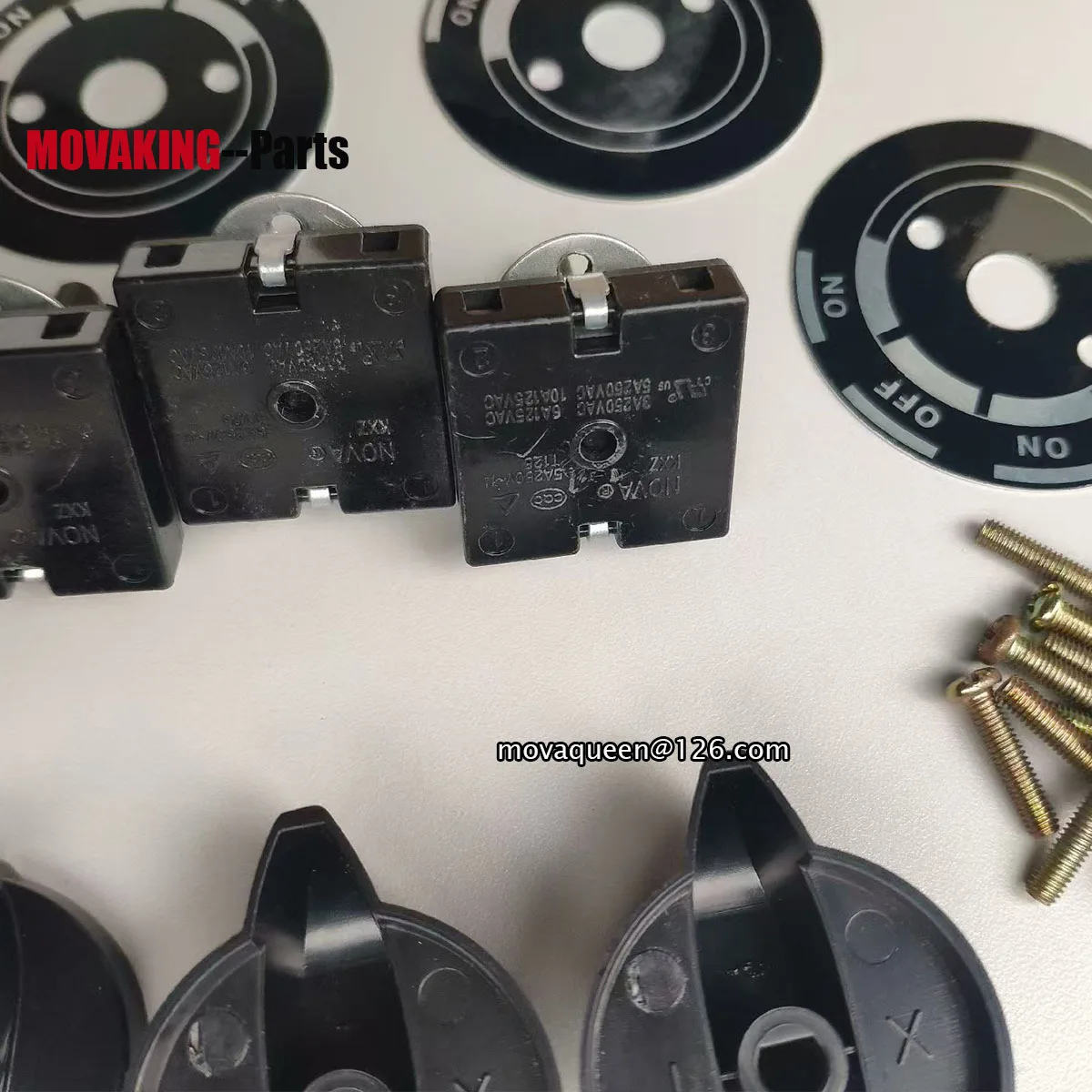 Espresso Machine Parts Knob Gear Plate Fixing Screw Power Switch For HEYCAFE HC600 Kaffa LEHEHE Bean Grinder Replacement