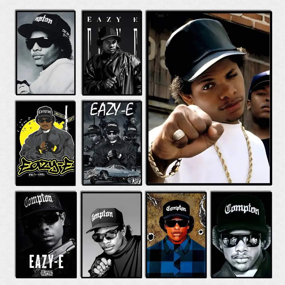 Costa oeste hip hop rapper eazy e poster arte com impressões casa quarto sala de estar decoração presente