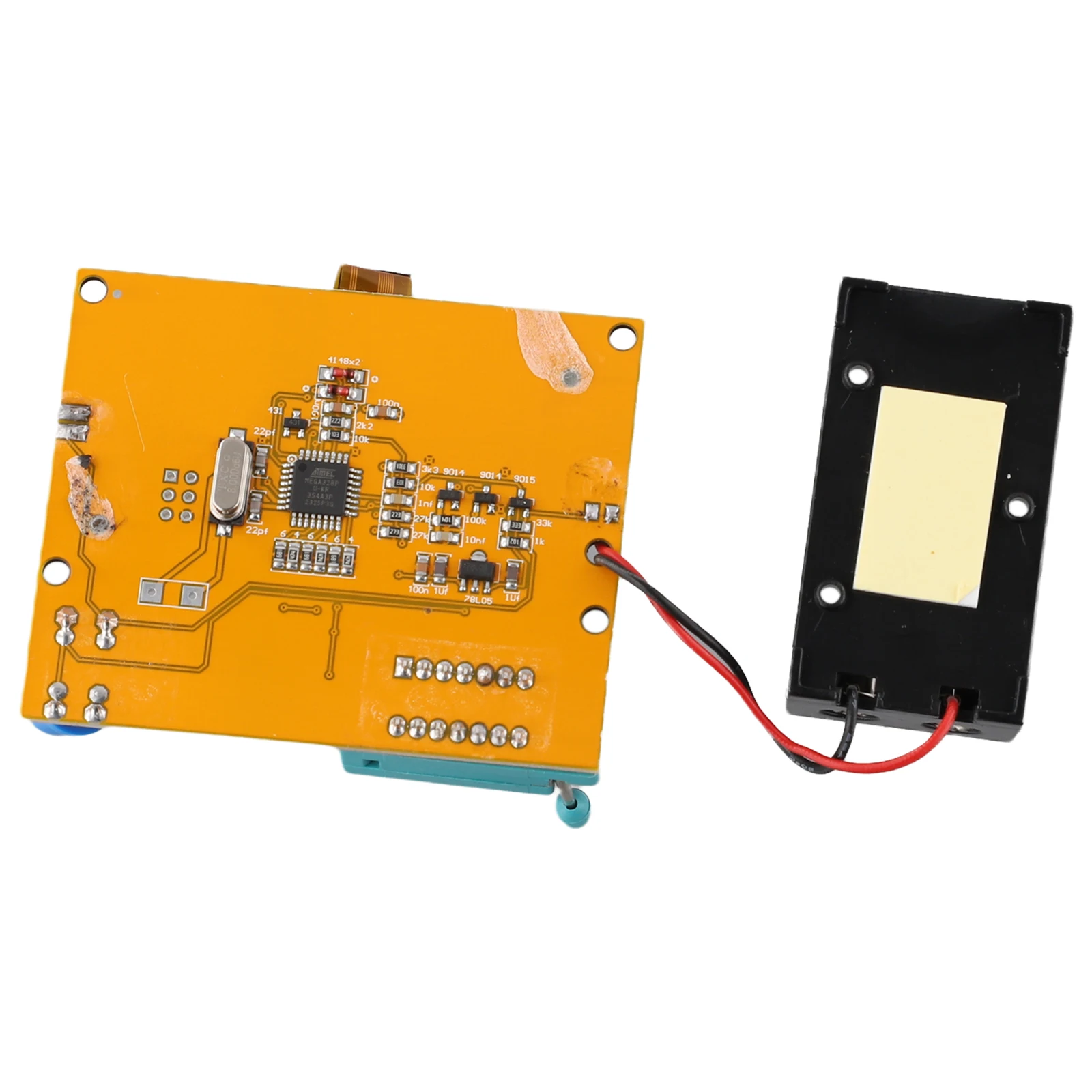 For LCR-T4 Multifunctional Transistor Tester For For Mega328 Diode Triode Thyristor Capacitor Resistor MOSFET Detector Meter Wit