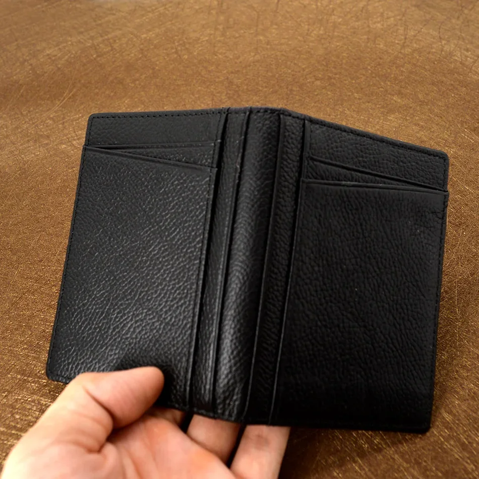 

Fashion Soft Genuine Leather Men Drivers License Wallet Driving Case To Protect Credit Cards Driver License Front Pocket