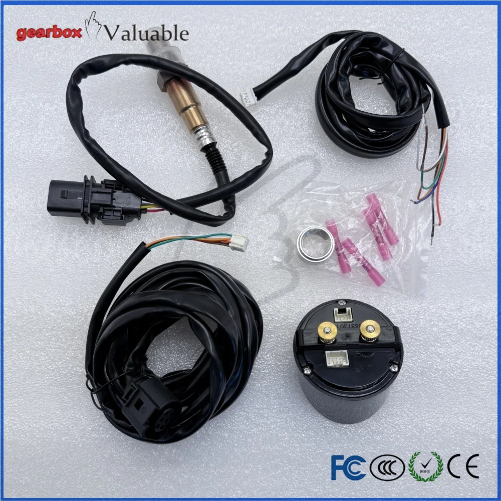 

New O2 Air Fuel Ratio Gauge Kit EM 30-0300 X-Series - Wideband LSU 4.9 0258017025 Sensor - Reliable Monitoring