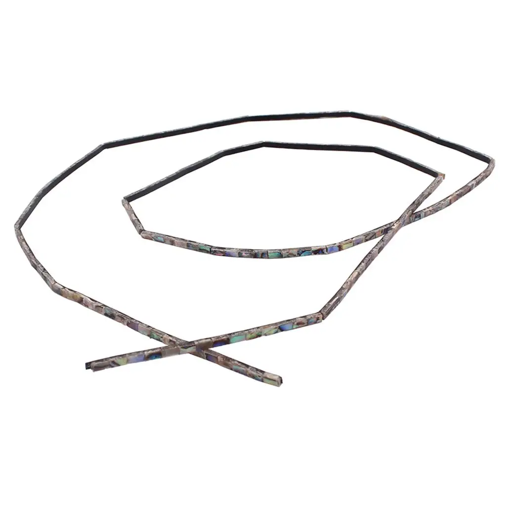 Красивое украшение в виде полосы Purfling для акустической гитары 795x2x1,6 мм