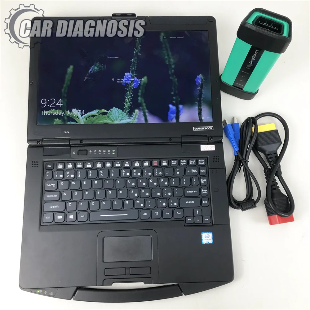 

Heavy Duty Weichai Engine Special Inspection Diagnostic Tool For Sinotruk EOL Truck Vehicles Fault Detector System CF54 Laptop