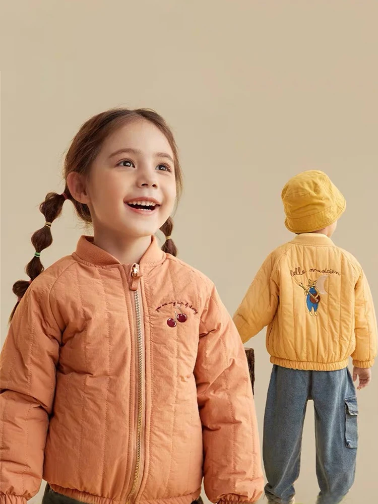

Fashion Kids Clothing Autumn Fleece Cotton Girl Jacket Coats Children Warm Coat Toddler Kids Outwear Children Clothes Winter