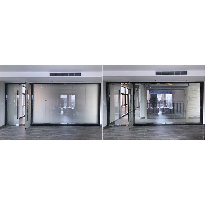 Electric Opaque Glass Switchable 10mm Glass Control Smart Glass