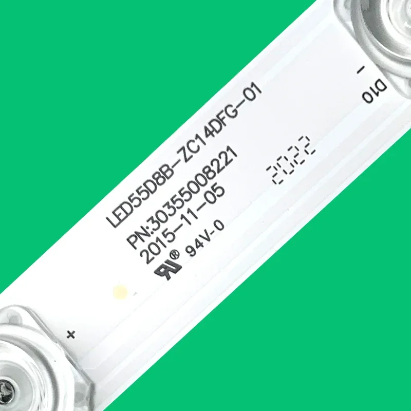 14 قطعة لهاير 55 بوصة LED قطاع LED 55D8A-ZC14DFG-01 LED 55D8B-ZC14DFG-01 30355008220/21 ل LS55AL88A72 LS55AL88A71 U55X31J #3
