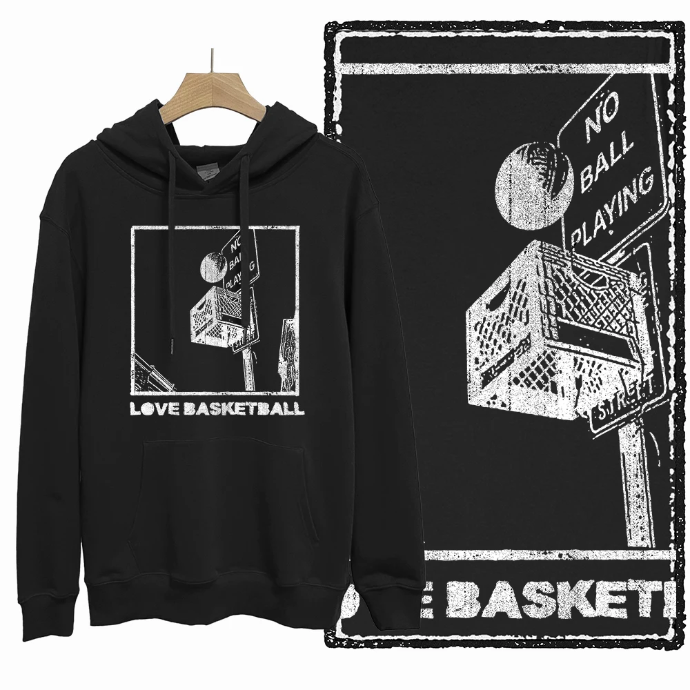 

COOLMIND YH cotton basketball printed exclusive Graphic men hoodie streetwear vintage cotton hoodie and sweatshirt for men