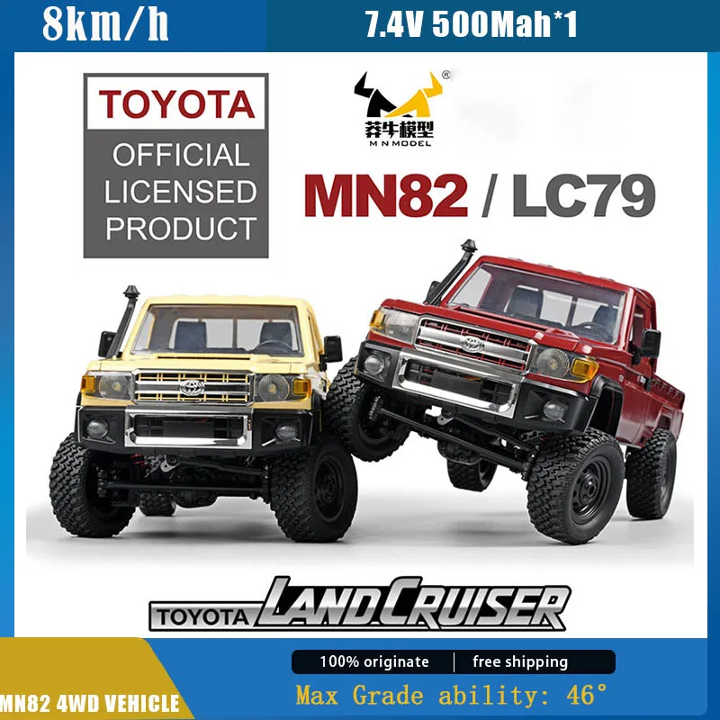 

1:12 Full Scale Mn82 Remote Controlled Climbing Off-Road Vehicle 4wd For Toyota Lc79 Simulation Rc Model Children Toy Rc Car