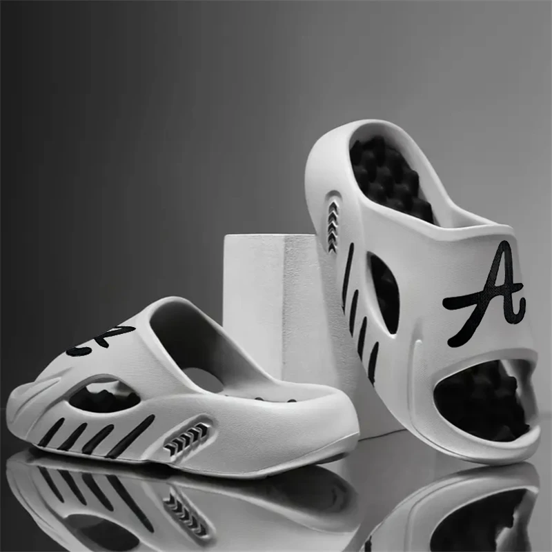 EVA Men Outdoor Slippers Sports Heightened Thick Bottom Slippers Comfortable Breathable Outdoor Slippers