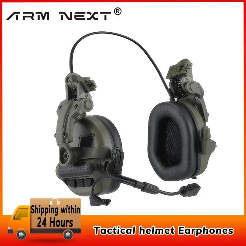 

ARM NEXT Tactical helmet Earmuffs Active shooter earmuffs Electronic hearing protection Military communication earphones