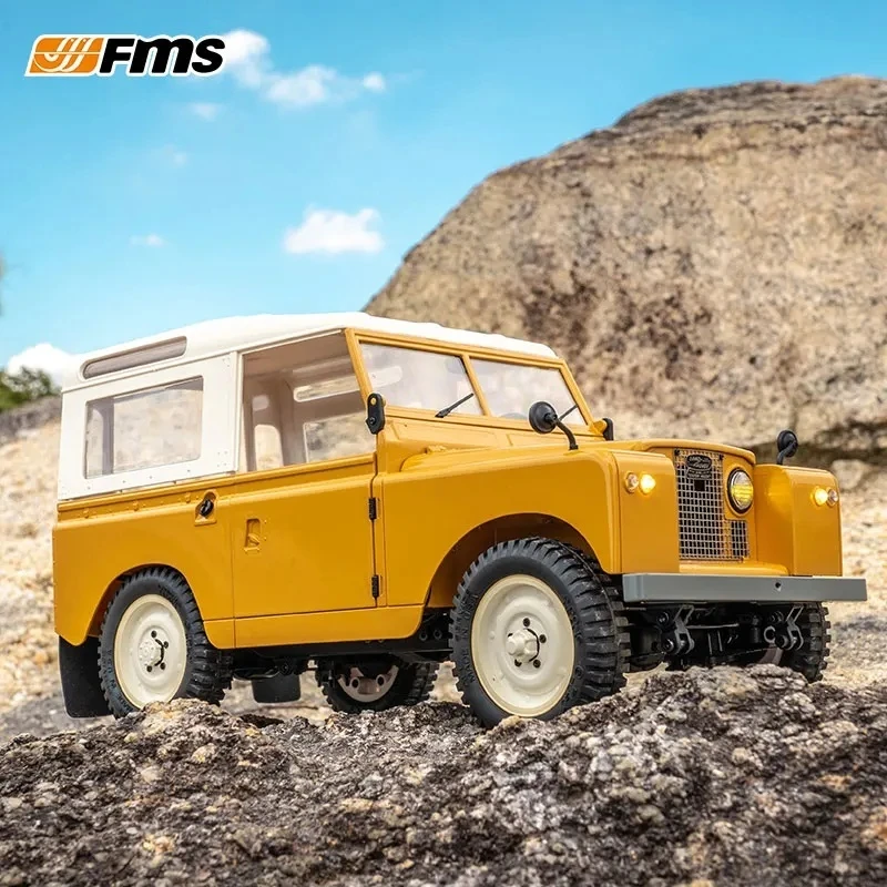 FMS1/12 Land Rover II New RC Remote Control Model Four wheel Drive Off road Transmission Simulation Collection Electric Remote C
