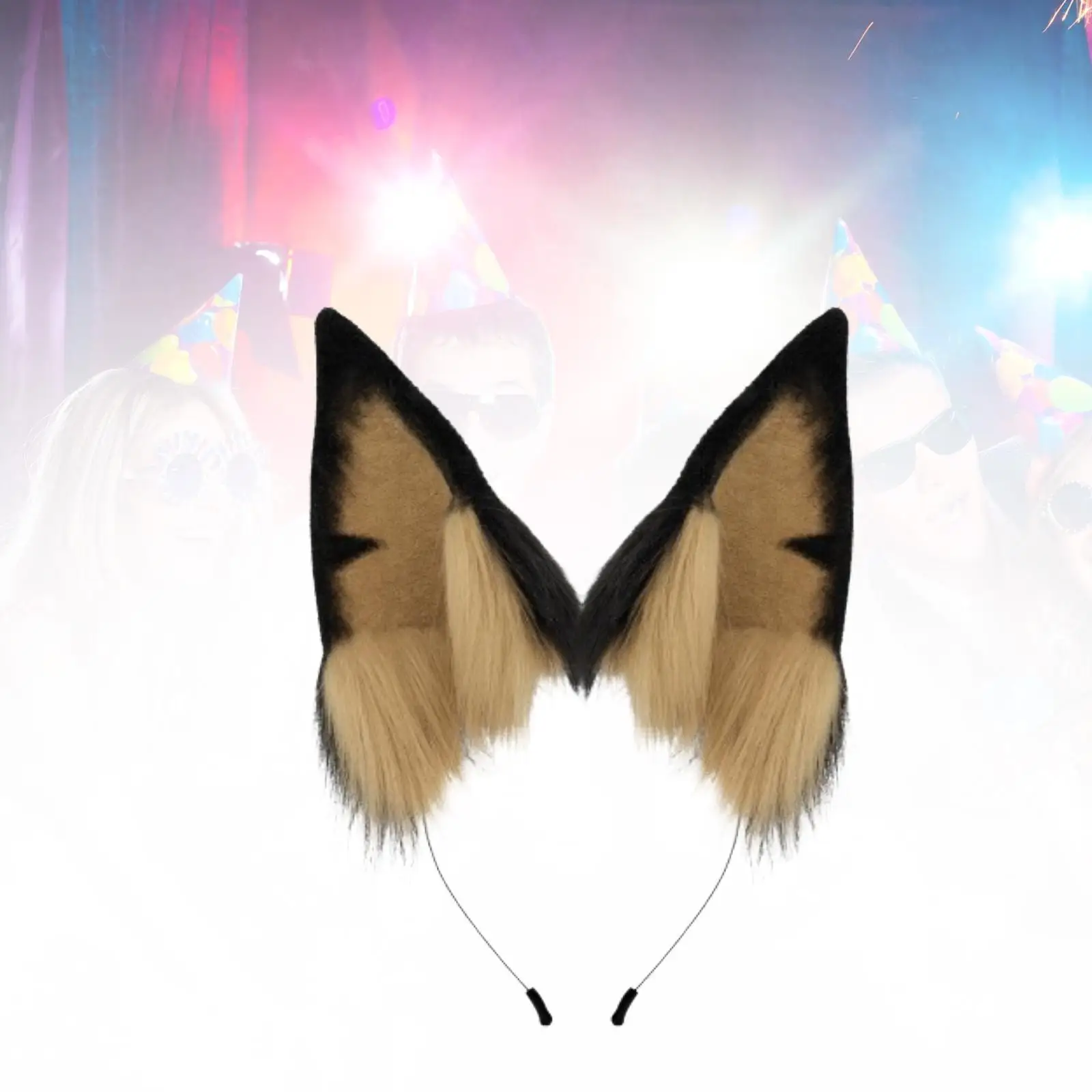 Hondenoren Hoofdband Haarband Feest voor kinderen Volwassenen Cosplay Cartoon Haarhoepel voor