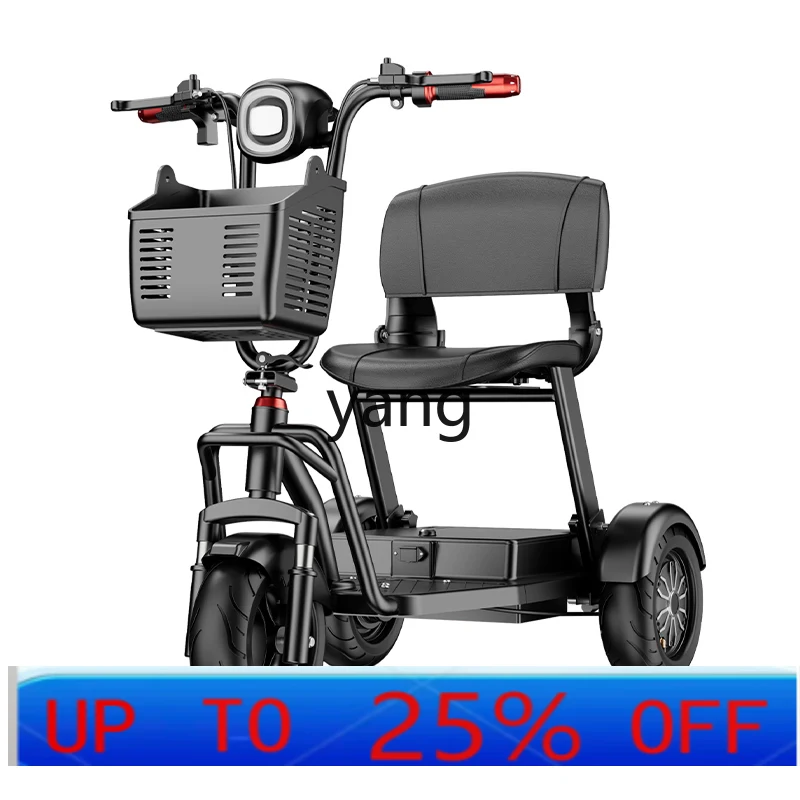 LTT household small pickup scooter folding battery car