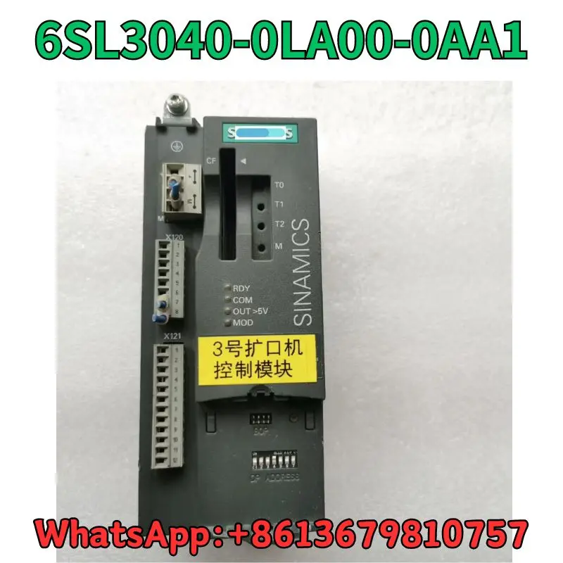 

Used Module 6SL3040-0LA00-0AA1 test OK Fast Shipping