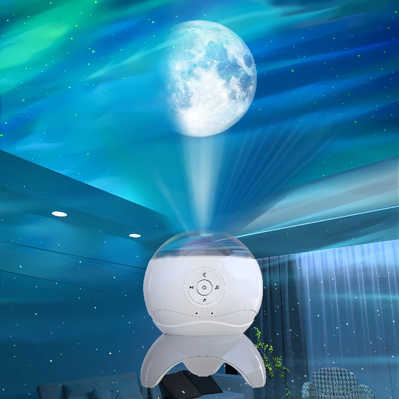 Starry light projection starry bedroom dream dynamic aurora ripple atmosphere nightlight