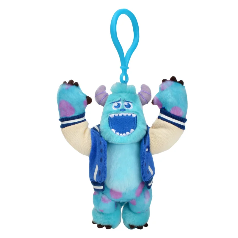 

Disney Pixar Monsters University Sulley Plush Keychain - Sullivan Baseball Jacket Design, Cute Collectible Plush Toy Gift