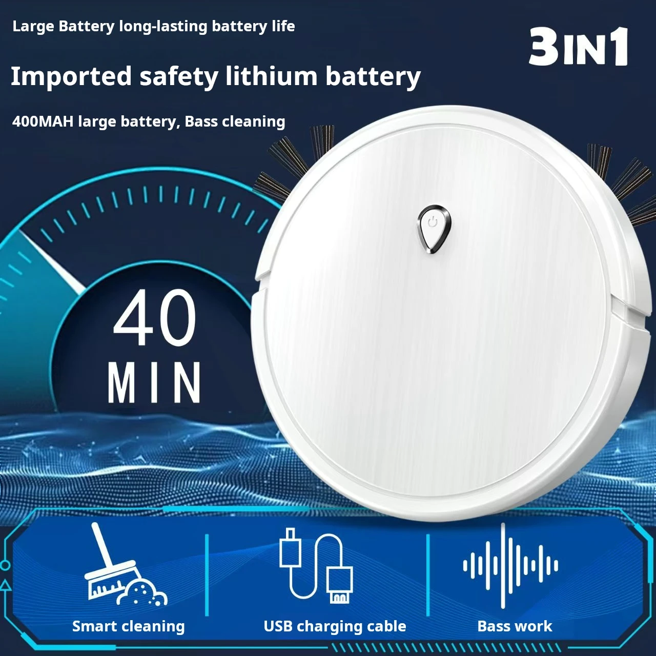 exclusive sweeping robot, sweeping and suction, intelligent three-in-one cleaning machine, lazy cleaner, small gifts for home