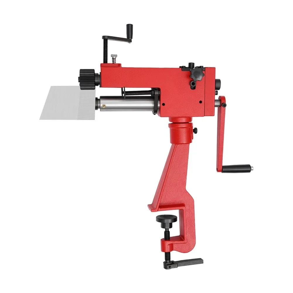Sheet Metal Bead Roller Machine 22 Gauge 7inch Professional Manual Steel Bender Metal Fabrication Bead Roller Tool with