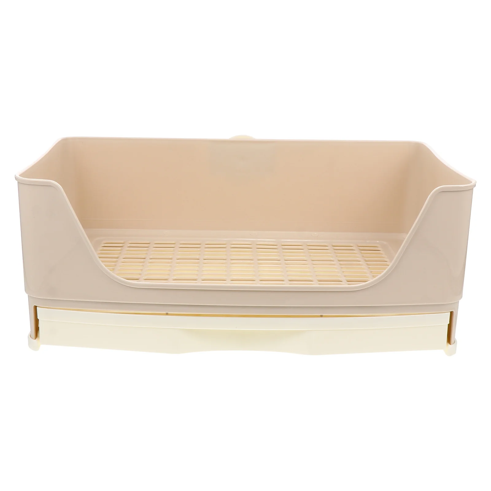 

Rabbit Toilet Box Large Size Thick Bottom Non-Slip Easy Clean Bunny Potty For Adult Rabbits Guinea Pigs Pet Supply