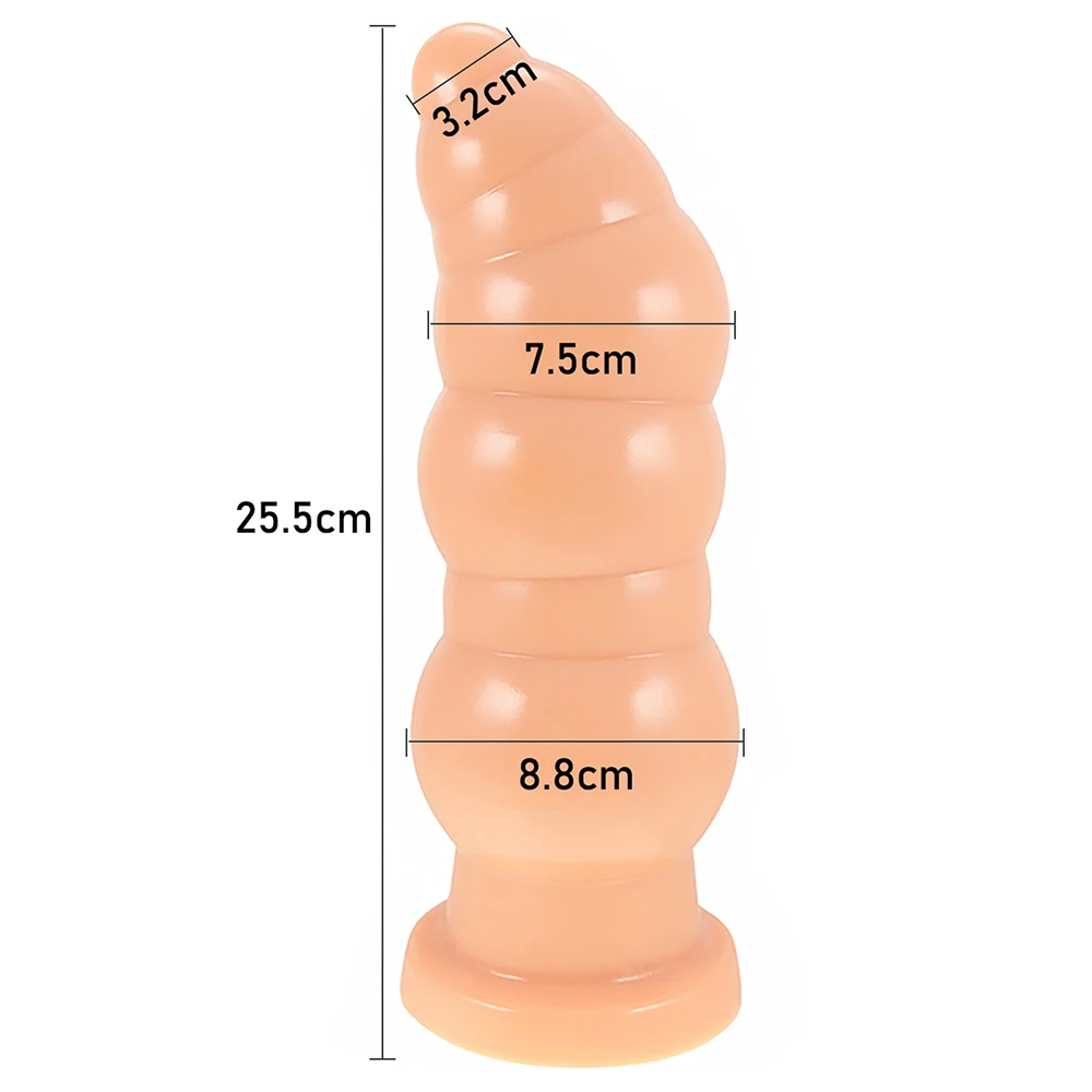 Oversized Anal Plug Dildos Stimulate Anus and Vagina Butt Plug Masturbator Big Penis Anal Dilator Sex Toys for Women and Men