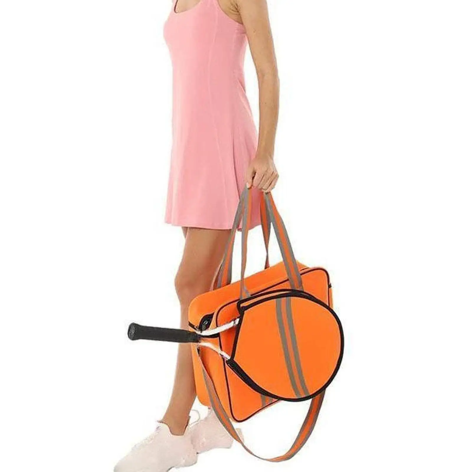 

Tennis Tote Bag Carrier Multifunctional Tennis Paddle Bag for Fitness Squash Racquets Women Men Tennis Racket Badminton Racquet