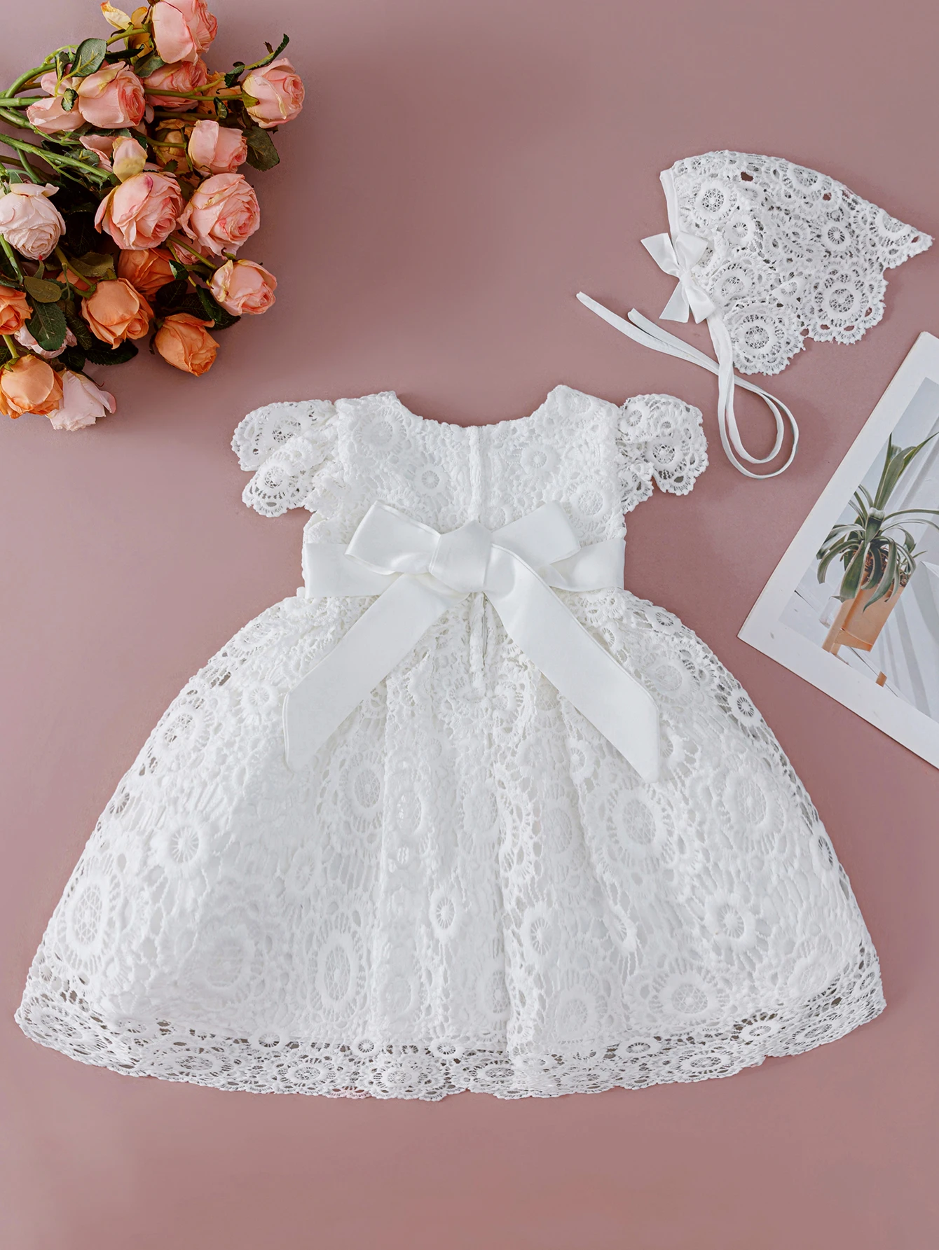 Adorable baby girl dress white baptism gown birthday party lace chiffon dress formal gown suitable for daily vacation party - AliExpress 1501 Adorable baby girl dress white baptism gown birthday party lace chiffon dress formal gown suitable for daily vacation party - AliExpress 1501