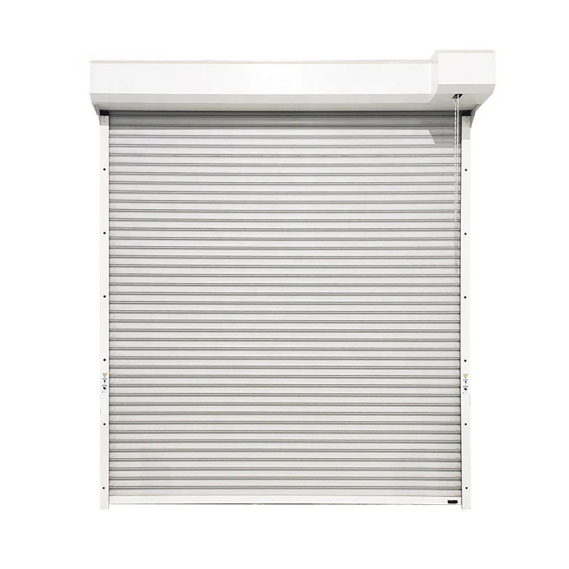 Electric Control Roller Shutter Wind resistant Rolling Door For Hurricane Protection