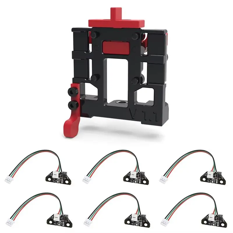 AA51 Stealthchanger CNC Shuttle Kit Extruder Head Switching Tool With 6Pcs TAP PCB Module For Vorons