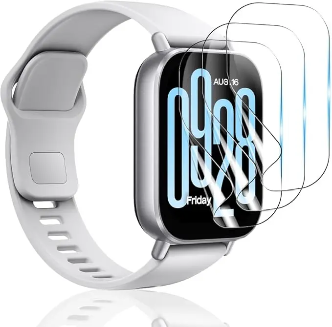 3Pcs Soft Hydrogel Film For Redmi Watch 5 Lite Active HD Soft Screen Protector For Redmi Watch 4