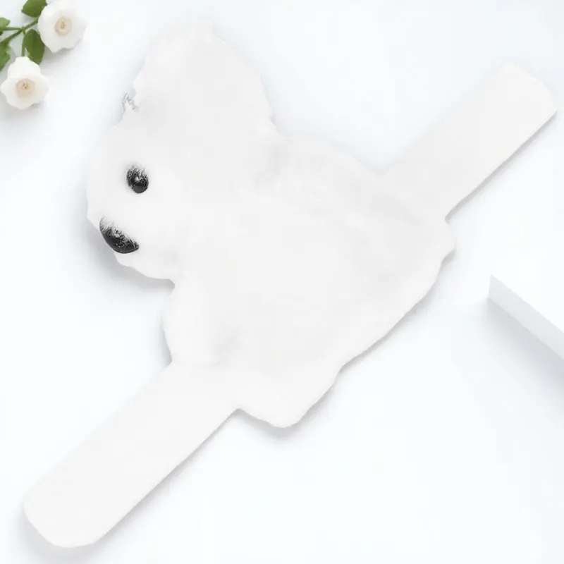 

Soft Koala Snap Bracelets Stuffed Slap Wristband Compact Lightweight Party Favor Supplies Animal Theme Decor Birthday