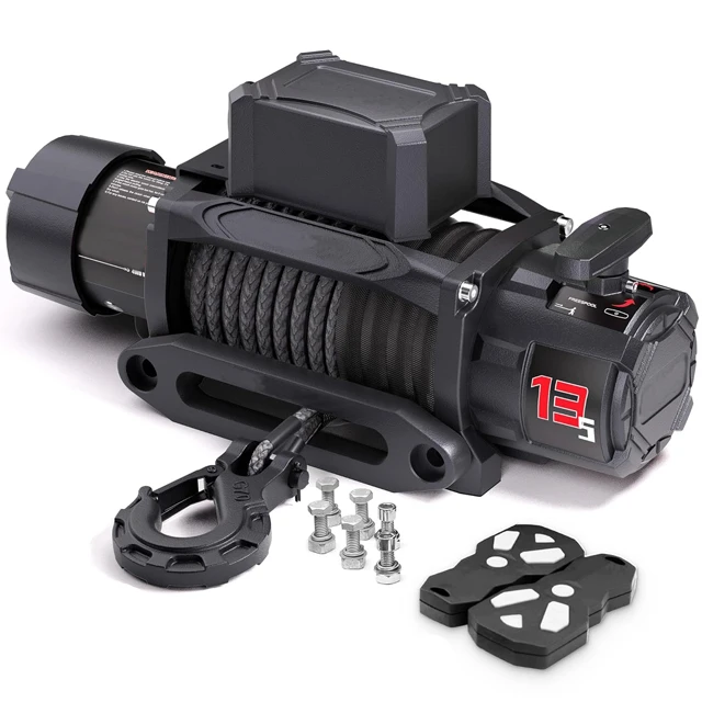Hot Sale 10000lbs-12000lbs 12V 5 Ton Wireless Remote Control 4x4 Electric Car Truck Winch