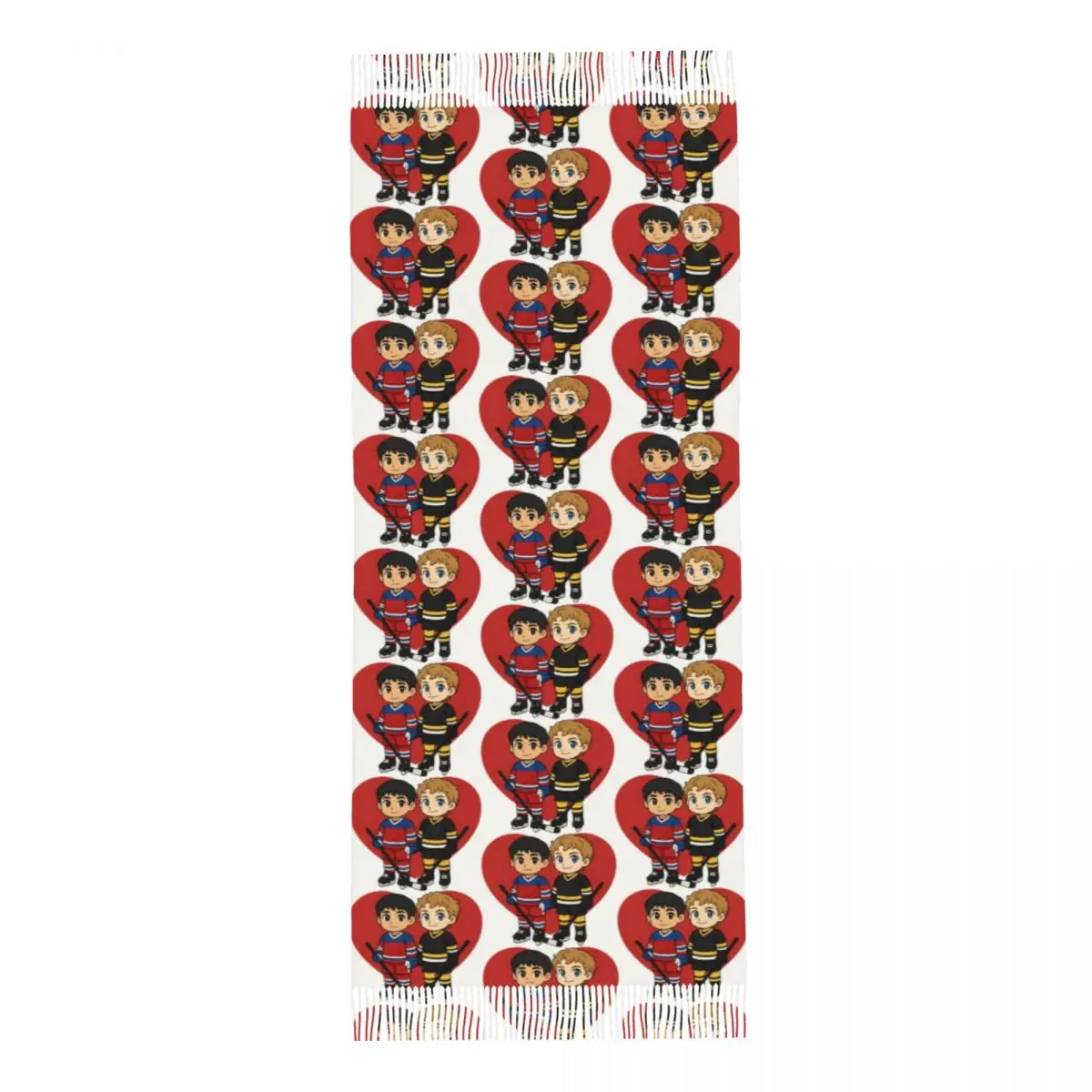 Shane Hollander Ilya Rozanov Anime Scarf for Womens Fall Winter Cashmere Shawl Wrap Heated Rivalry Large Shawl Scarf Lightweight