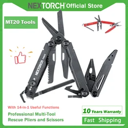 NEXTORCH Pioneer Multifunctional Tool Folding Pliers Knife Multitools Cutting Cable Camping Gear EDC Hand Tool Equipment outdoor