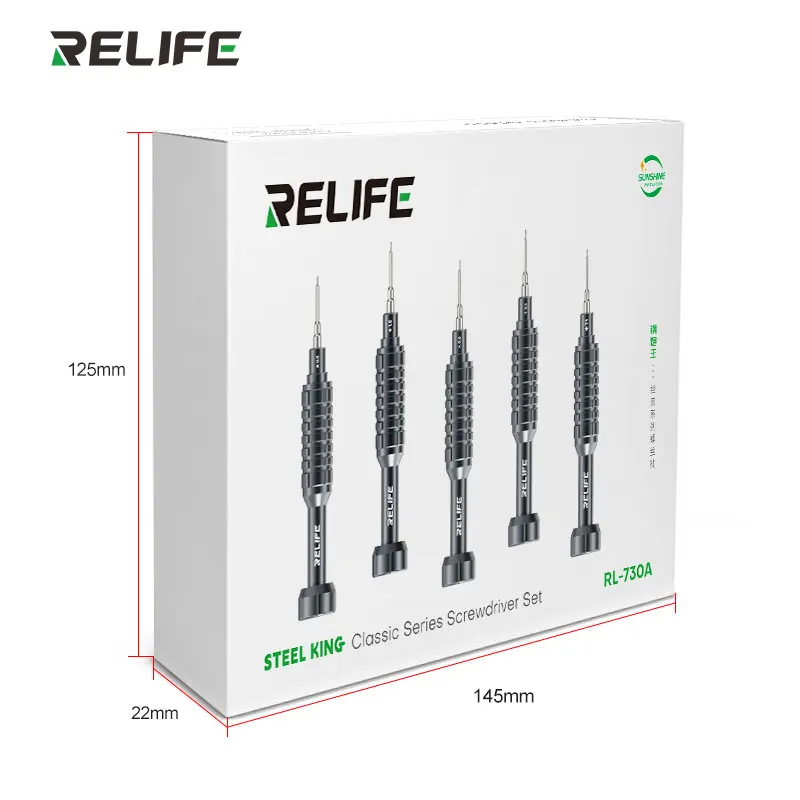 RELIFE RL-730A Steel Cannon King Classic Series Schraubendreher-Set, Aluminiumlegierung, geräuschreduzierendes Lager, Demontage-Schraubendreher – Detail 18