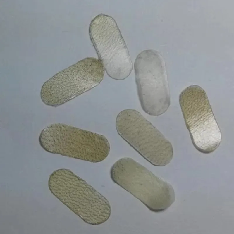 5pcs Volin Viola Cello Bridge Protective Pad Sheepskin Material for E1 A 1 Strings