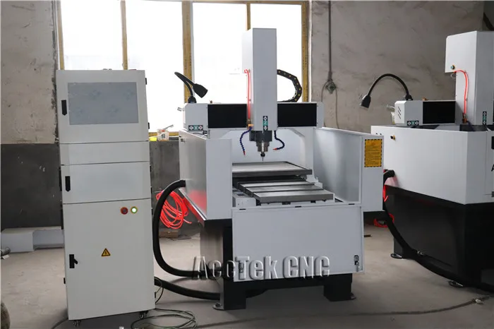 3D Steel Sheet Metal 6060 Precision Cnc Router Metal Engraving Ccarving Machine for Metal Mould Making Engraving