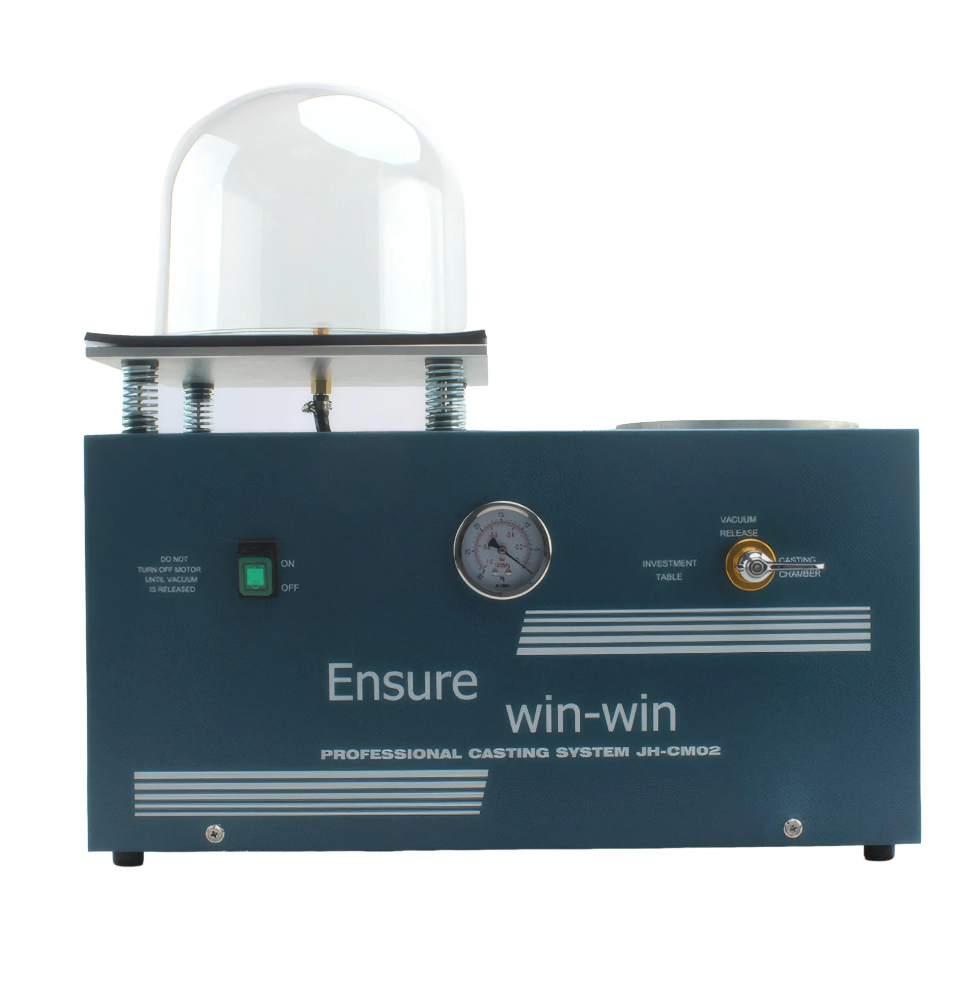 375W Compact Integrated Casting Machine Vacuum Suction Machine / Jewelry Plaster Mold Casting Equipment 220V/110V