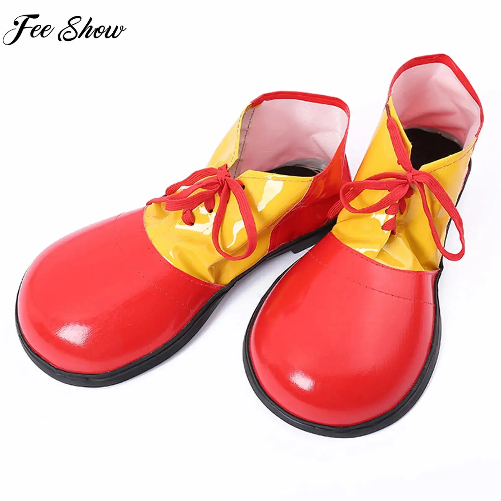 

Обувь клоуна для взрослых, цирковой клоун на Хэллоуин, забавный Джокер, костюм для косплея, аксессуары для тематической вечеринки, карнавала, сценического выступления