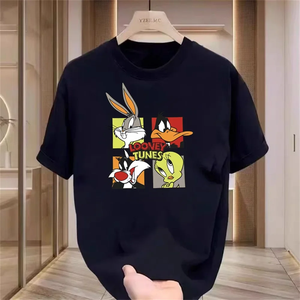 

New Trend Luxury Disney Graphic Printed Men's Casual T-shirt Top Clothing Brand Printed Children's T-shirt Y2K Top T-shirt