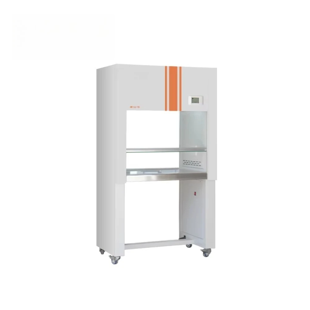 Vertical Stainless Steel Laminar Flow Hood Cleaning Worktable with Laminar Flow Cabinet for Sterile Laboratory Operation