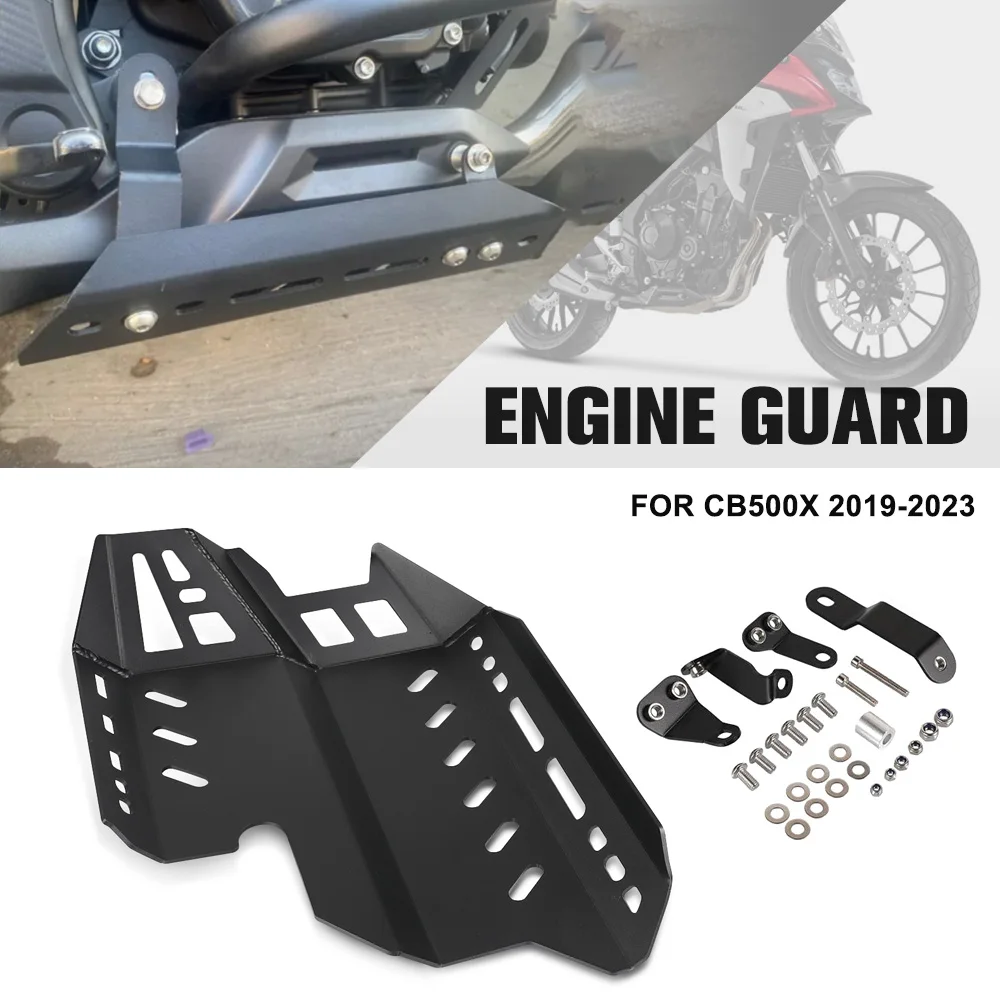 

For HONDA CB500X 2019 2020 2021 2022 2023 CB 500X Motorcycle Skid Plate Engine Protector Guard Chassis Cover Protection Cover