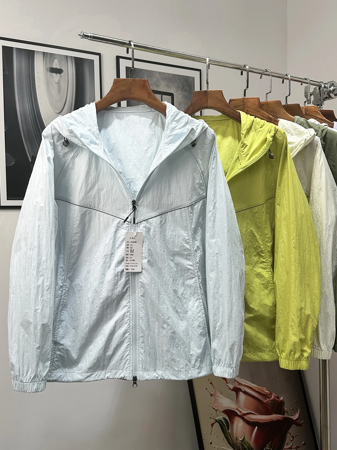 

Outdoor Lightweight Loose Casual Sun Protection Jaet UPF50 Fabric Thin Summer Men's And Women's Faionable Anti-Uv Clothing